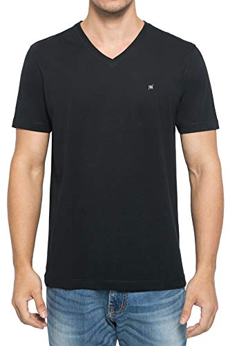 V-neck T-shirt made from supima cotton - Johnwin
