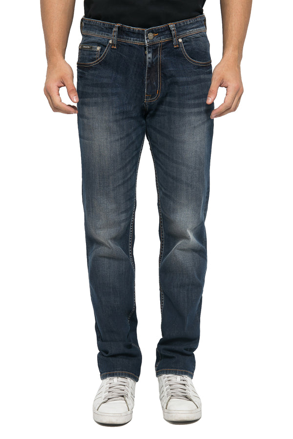 Slim Straight Fit Comfortable Durable Jeans - Johnwin